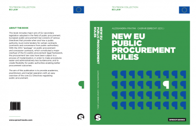 Alessandra Fratini co-edits the book “New EU Public Procurement Rules”